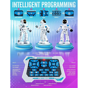 ربات اسباب بازی کنترلی k30 مدل Intelligent programming robot_اسباب بازی